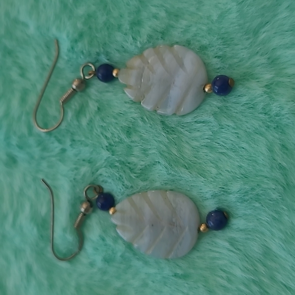 Lace Agate earrings - Picture 2 of 2